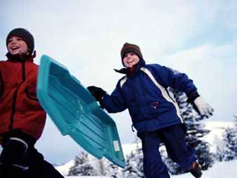 snow sled safety