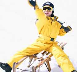 Straight Running Snow Sleds